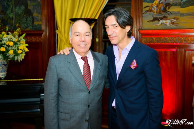 H.E. The Brazilian Ambassador Mauro Vieira and Septime Webre, Artistic Director of The Washington Ballet.